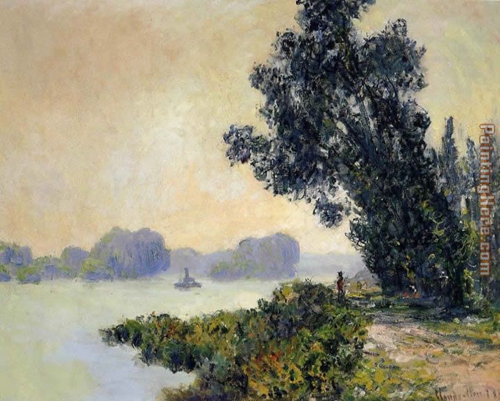 The Towpath at Granval painting - Claude Monet The Towpath at Granval art painting